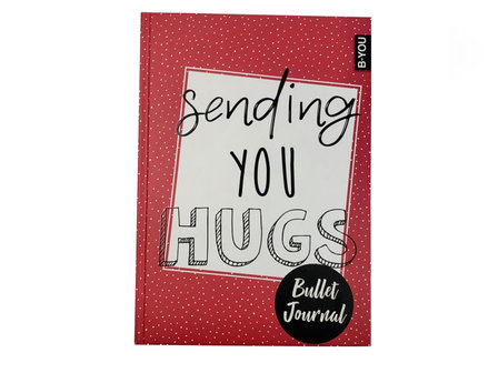 Sending You Hugs A4 Bullet Journal