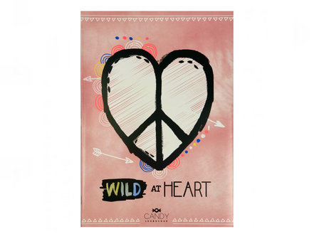 Wild At Heart A4 Lijn Schrift 