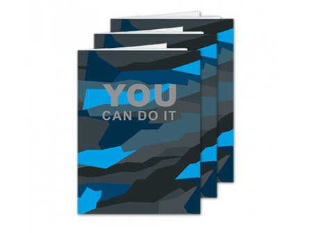 You Can Do It A5 Lijn Schrift - 3 stuks