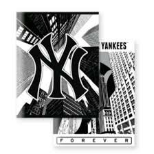 New York Yankees Black A5 Lijn Schrift - 3 stuks