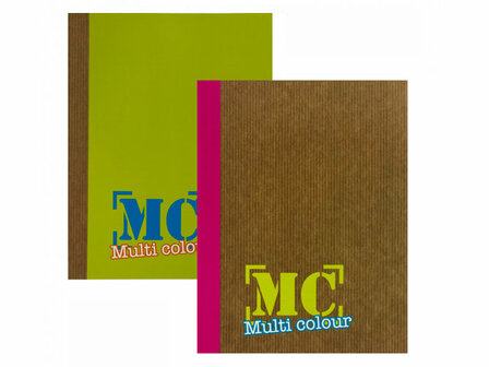 Multi Colour A5 Lijn Schrift - 5 stuks