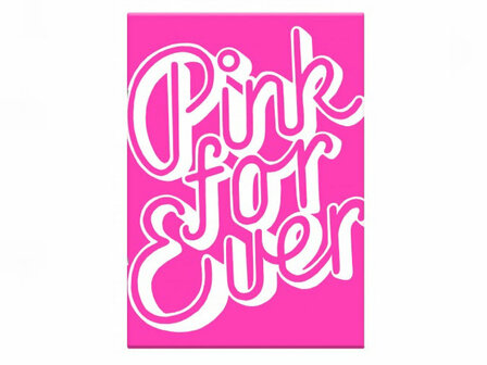 Pink for Ever A4 Lijn Schrift