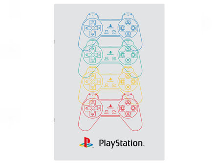 PlayStation Controllers A4 Lijn Schrift