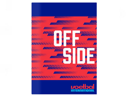 Voetbal International Off Side A4 Ruit Schrift