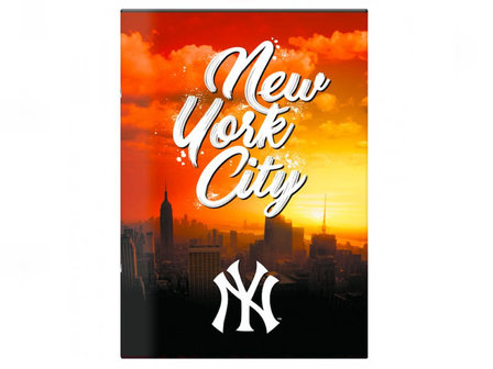 New York Yankees City A4 Lijn Schrift