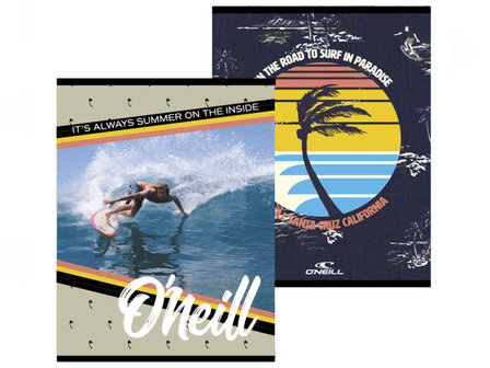 O&#039;Neill Surf A5 Lijn Schrift - 3 stuks