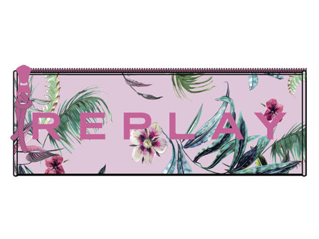 Replay Pink Flowers Ronde Etui