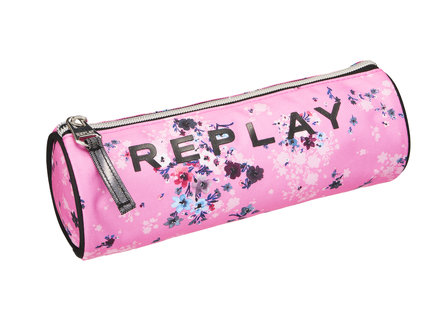 Replay Girls Pink Flowers Ronde Etui