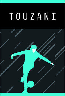 Touzani A4 Ruit Schrift