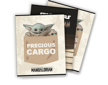 Star Wars The Mandalorian A5 Lijn Schrift- 3 stuks 22/23