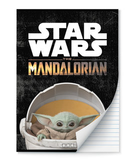 Star Wars The Mandalorian A4 Lijn Schrift - 2 stuks 22/23